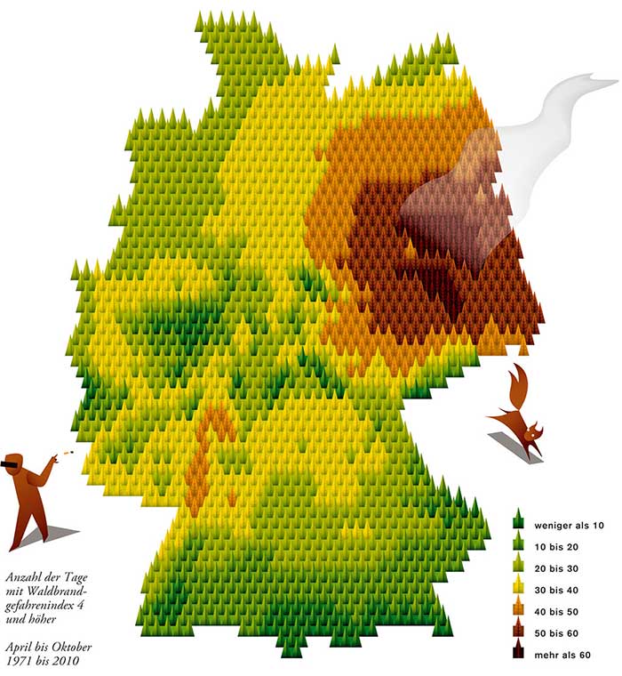 Deutschlandkarte 13 von 56